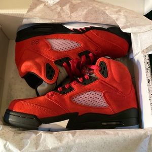 Jordan 6 retro carmine and Jordan 5 raging bulls